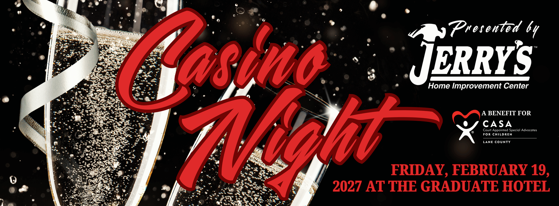 Casino Night Fundraiser 2027 - CASA of Lane County